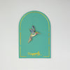 Hummingbird Enamel Pin