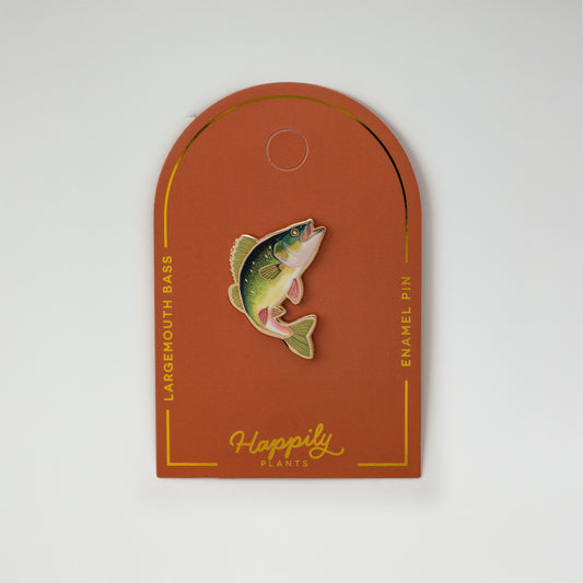 Largemouth Bass Enamel Pin
