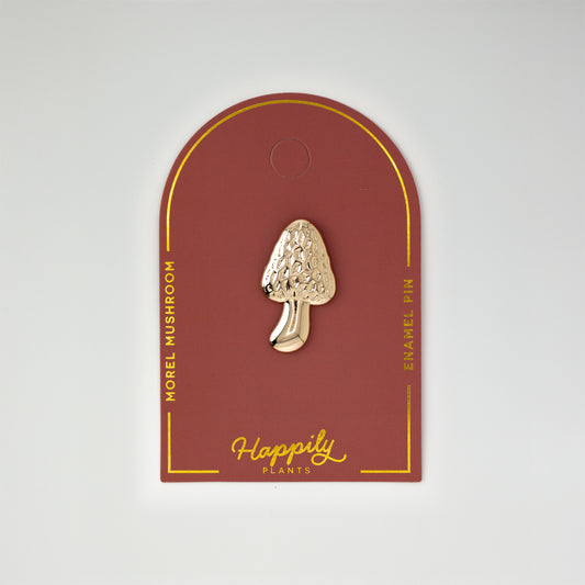 Morel Mushroom Pin