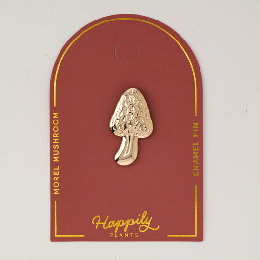 Morel Mushroom Pin