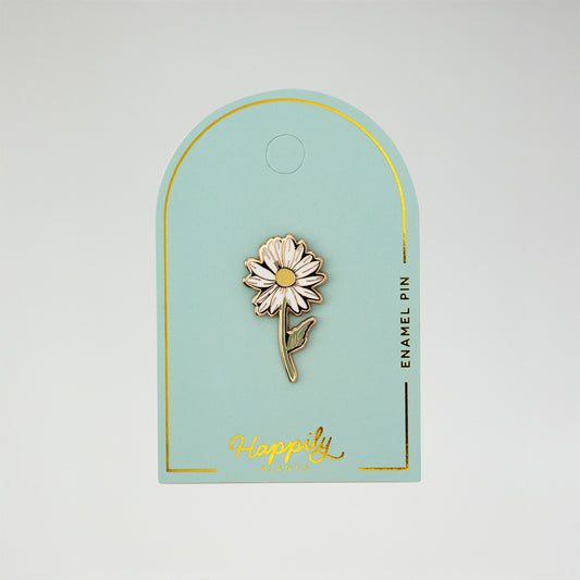 Daisy Flower Lapel Pin