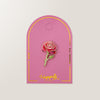 Red & Pink Rose Pin