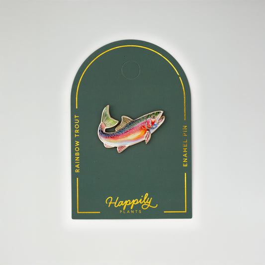 Rainbow Trout Enamel Pin