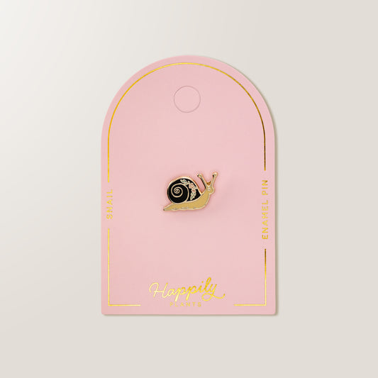 Snail Enamel Pin