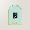 Space & Time Travel Book Pin