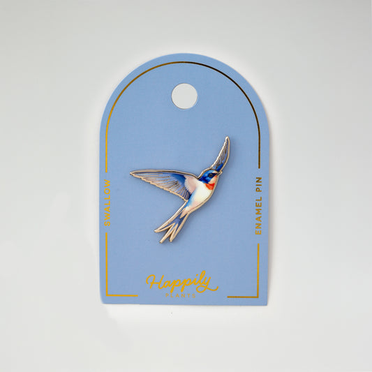 Swallow Enamel Pin