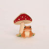 Toad & Mushroom Pin