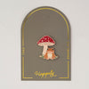Toad & Mushroom Pin