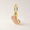 Axolotl Enamel Keychain & Bag Charm