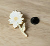 Daisy Flower Lapel Pin