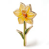 Yellow Daffodil Hard Enamel Pin