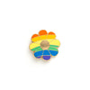 Pride Rainbow Flower Enamel Pin