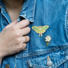 Luna Moth Pin