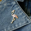 Pink Flamingo Enamel Pin
