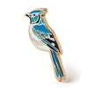 Cute Blue Jay Enamel Pin