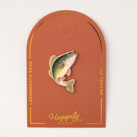 Largemouth Bass Enamel Pin