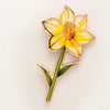 Yellow Daffodil Hard Enamel Pin