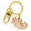 Axolotl Enamel Keychain & Bag Charm
