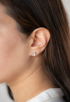 Monstera Deliciosa Stud Earrings