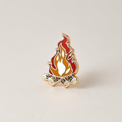 Campfire Enamel Pin