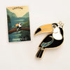 Toucan Enamel Pin