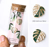 Variegated Monstera Albo Earrings