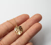 Monstera Deliciosa Necklace - 18k Gold Plated