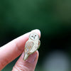 Barn Owl Enamel Pin