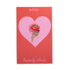 Red & Pink Rose Pin