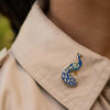 Peacock Enamel Pin