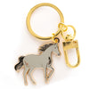 Horse Enamel Keychain