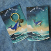 Celestial Whale Enamel Keychain Charm